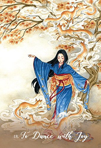 Foxfire Kitsune Oracle cards with guidebook