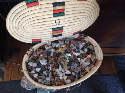 .50 cent Tumbled Stones Asst