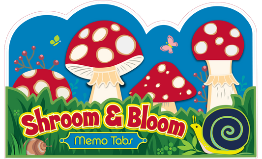 Shroom & Bloom Memo Tabs