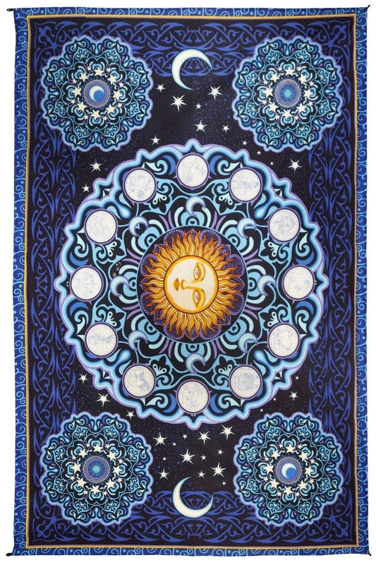 3D Zodiac Tapestry 60x90 - Artwork by Dan Morris