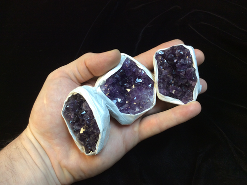 Amethyst Cluster Specimen each