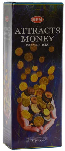 Attracts Money HEM Incense 20 Sticks