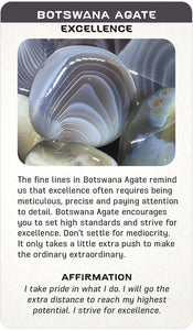 Crystal Message Cards