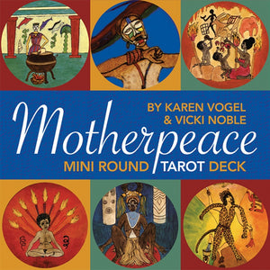 Mini Motherpeace Round Tarot Deck 78 Card