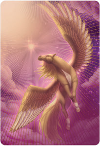 Pegasus Oracle: 30 Cards & Guidebook Set