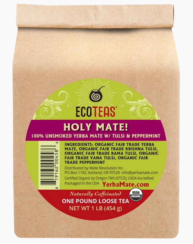 Organic Holy Mate! (w/Tulsi & Peppermint)