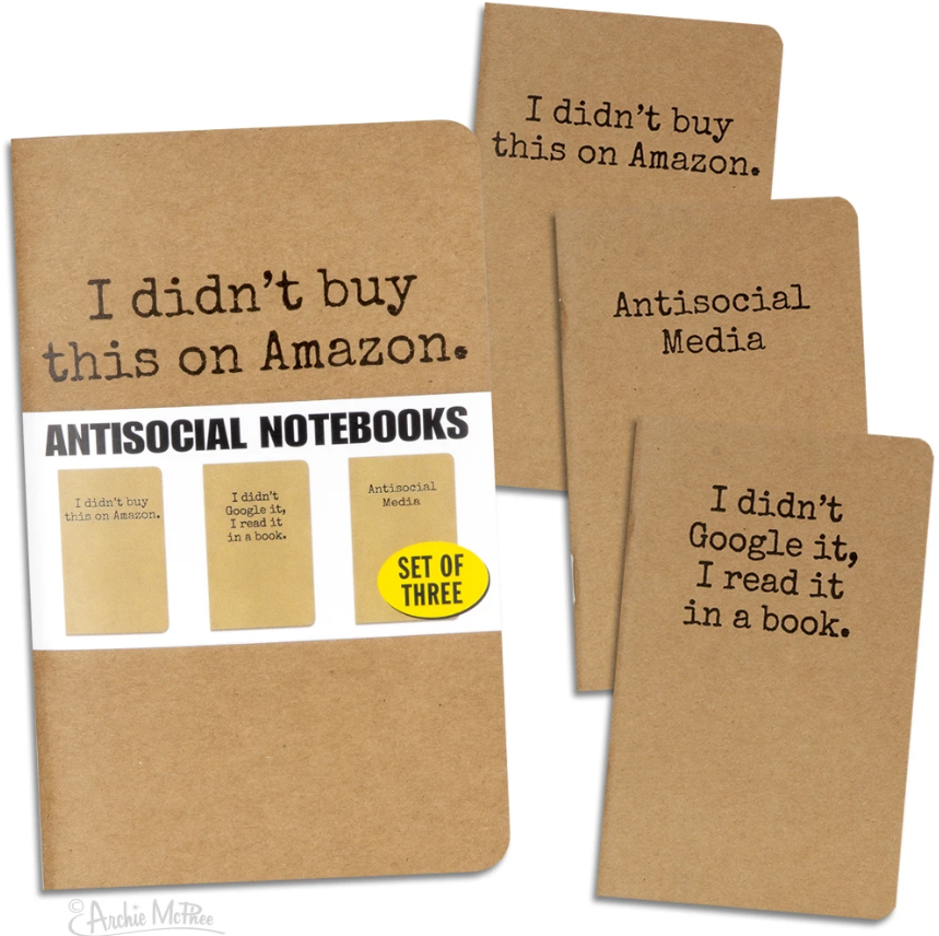 Antisocial Media Notebooks