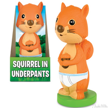 Load image into Gallery viewer, Squirrel in Underpants Nodder