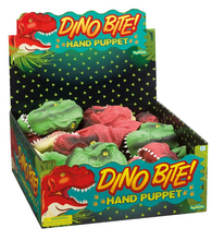 Load image into Gallery viewer, Dino Bite! Hand Puppet , Assorted Colors