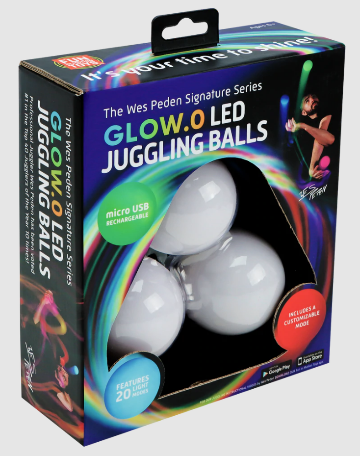 Wes Peden Signature Series Glow.0 LED Juggling Balls