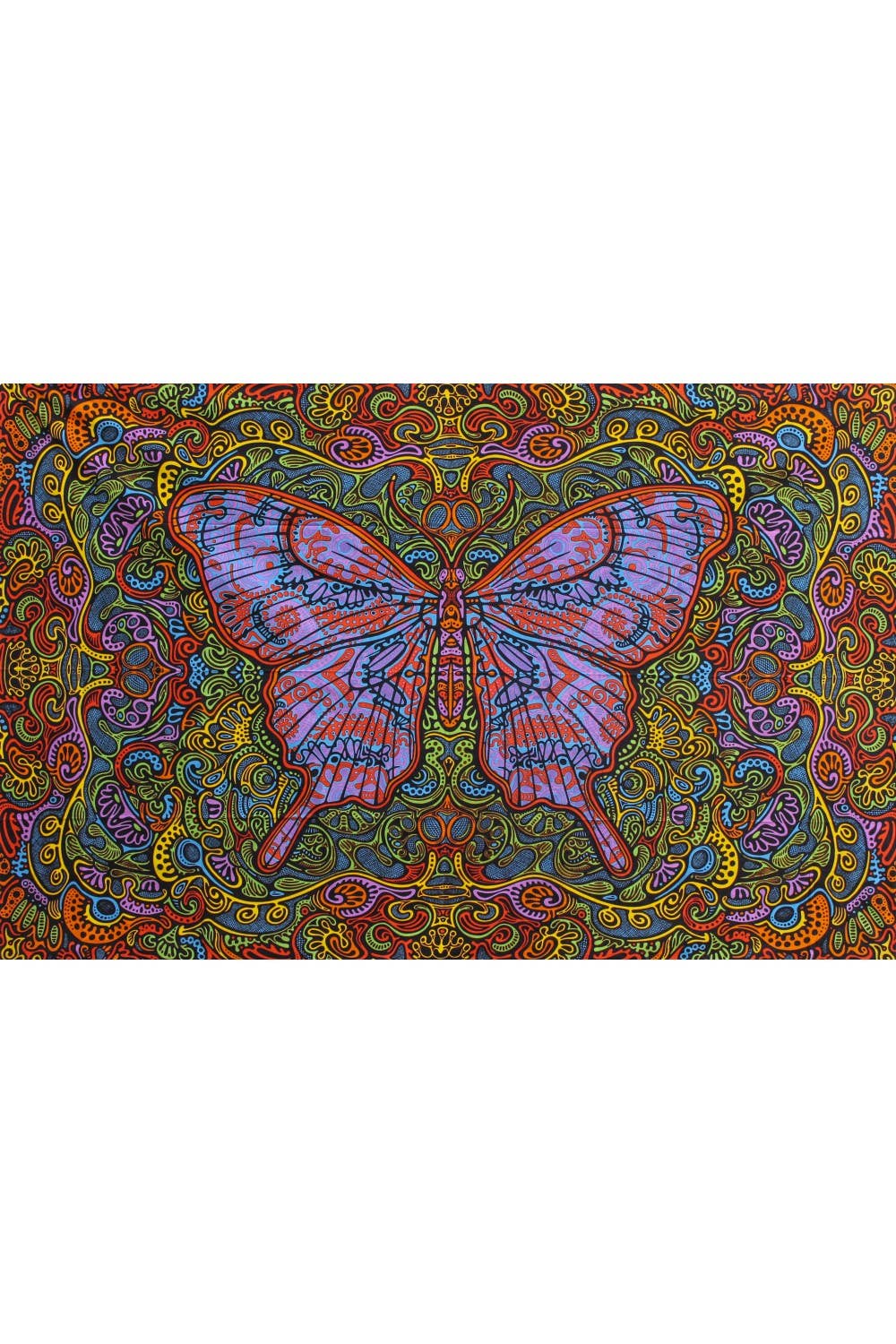 3D Tapestry Butterfly Daydream