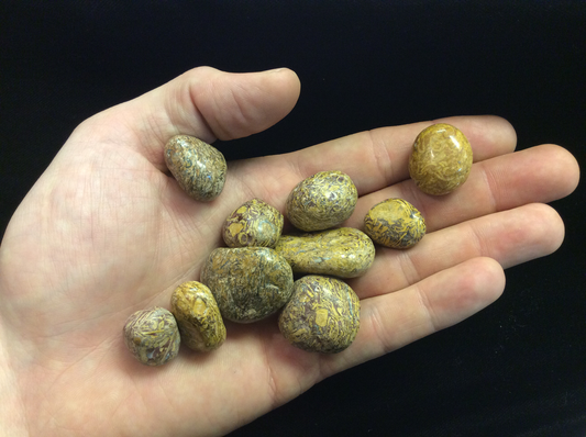 Calligraphy Stone Tumbled