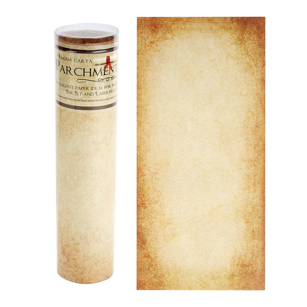 Aged Look Parchment Scroll Paper-8.5x18