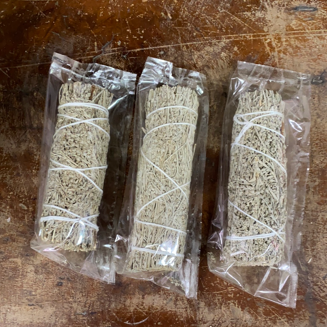 New Age Blue Sage 3”-4”Smudge Bundle
