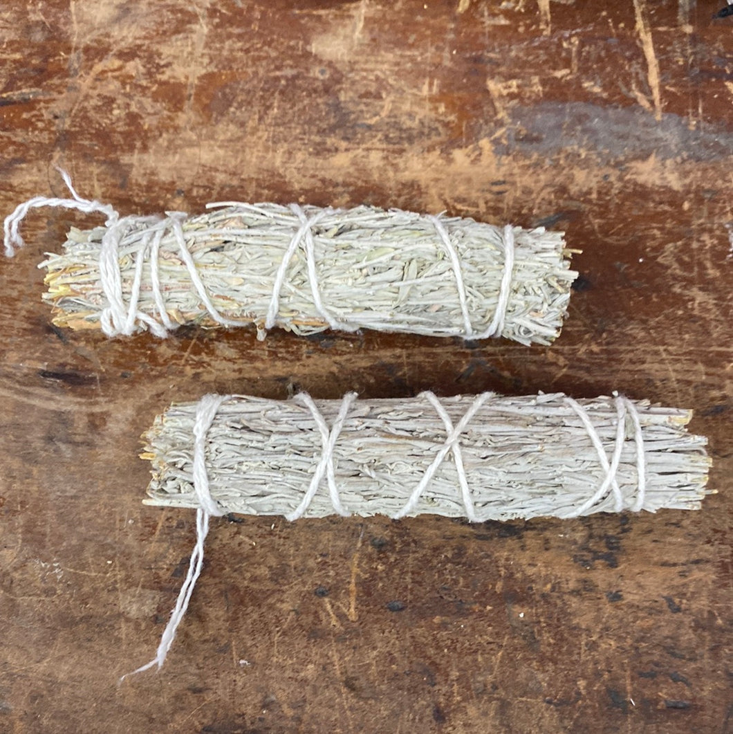 Mini Smudge Bundle Sage Cedar Lavender