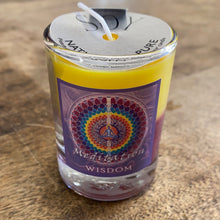 Load image into Gallery viewer, Soy Mandala Votive Candle by Crystal Journey