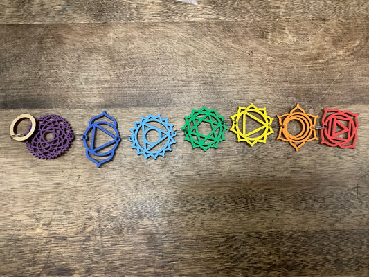 Most Amazing Chakra Wall Hanging (Hollow cut outs)