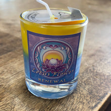 Load image into Gallery viewer, Soy Mandala Votive Candle by Crystal Journey