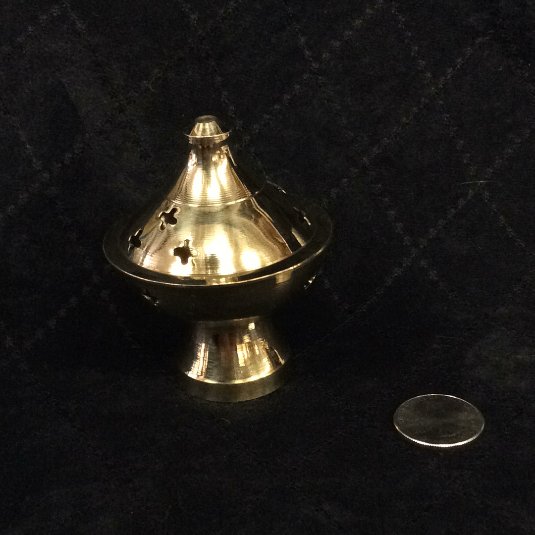 Brass Incense Burner for Cones