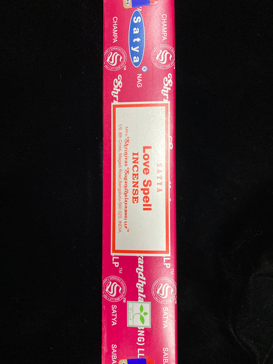 Love Spell Satya Incense Sticks15g