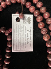 Load image into Gallery viewer, Mala Beads Prayer Necklace Purpleheart Wood