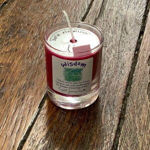 Crystal Journey Herbal Filled Votive Soy Candle