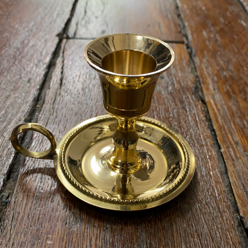 Brass Candle Holder Taper Tall