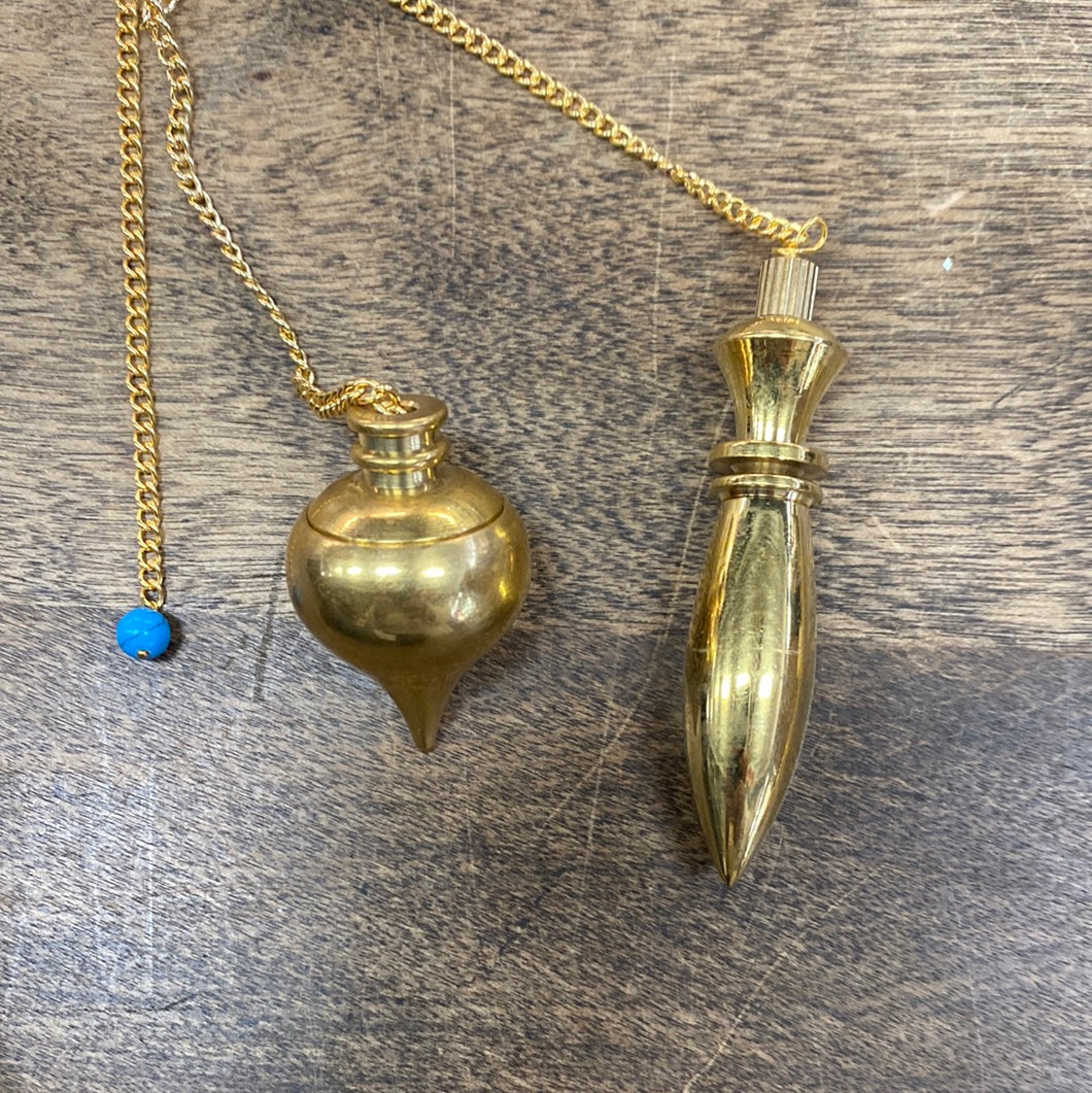 Pendulum Brass with compartment