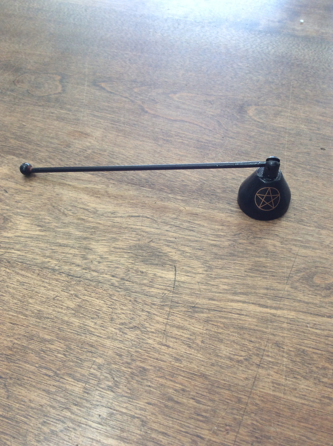 Candle Snuffer Black Pentagram