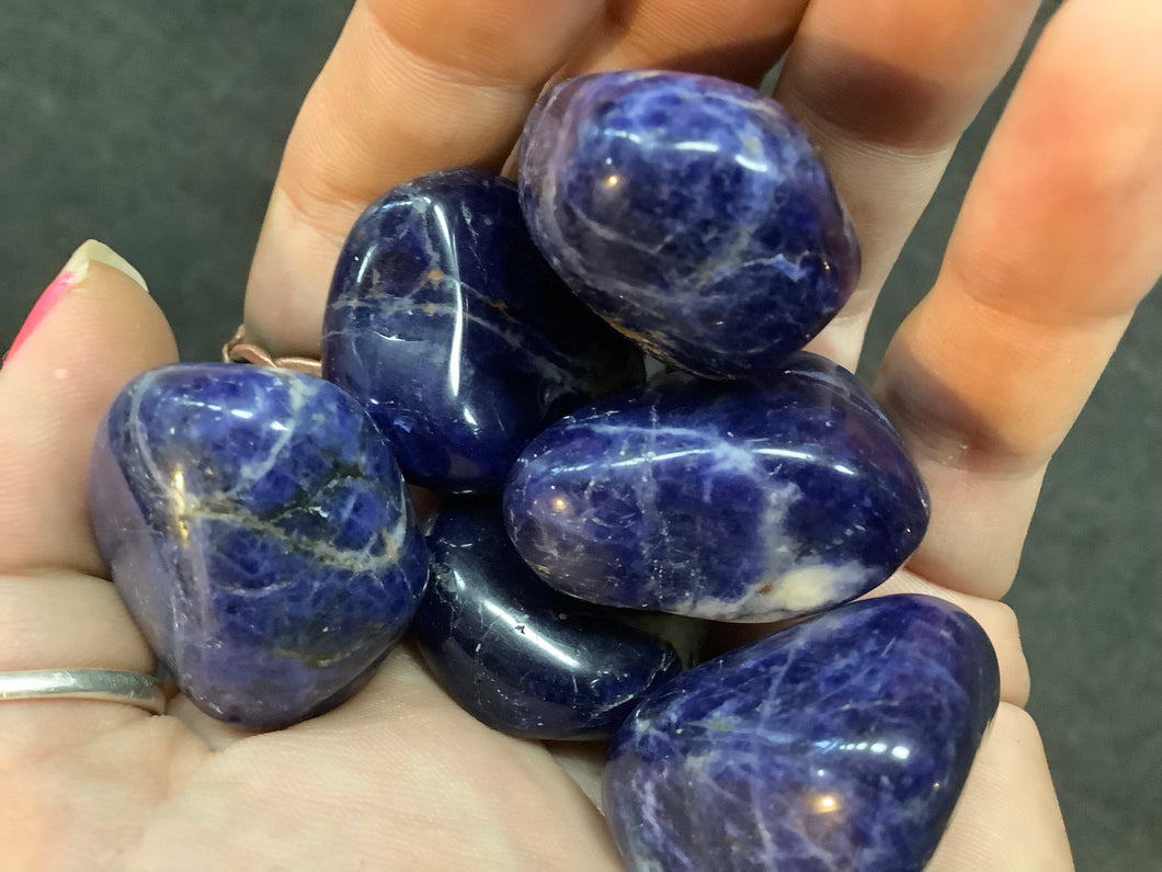Sodalite (sunset) Tumbled