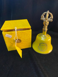 Yellow Solar Plexus Chakra Bell Chime