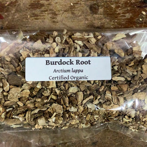 Burdock Root, Organic c/s
