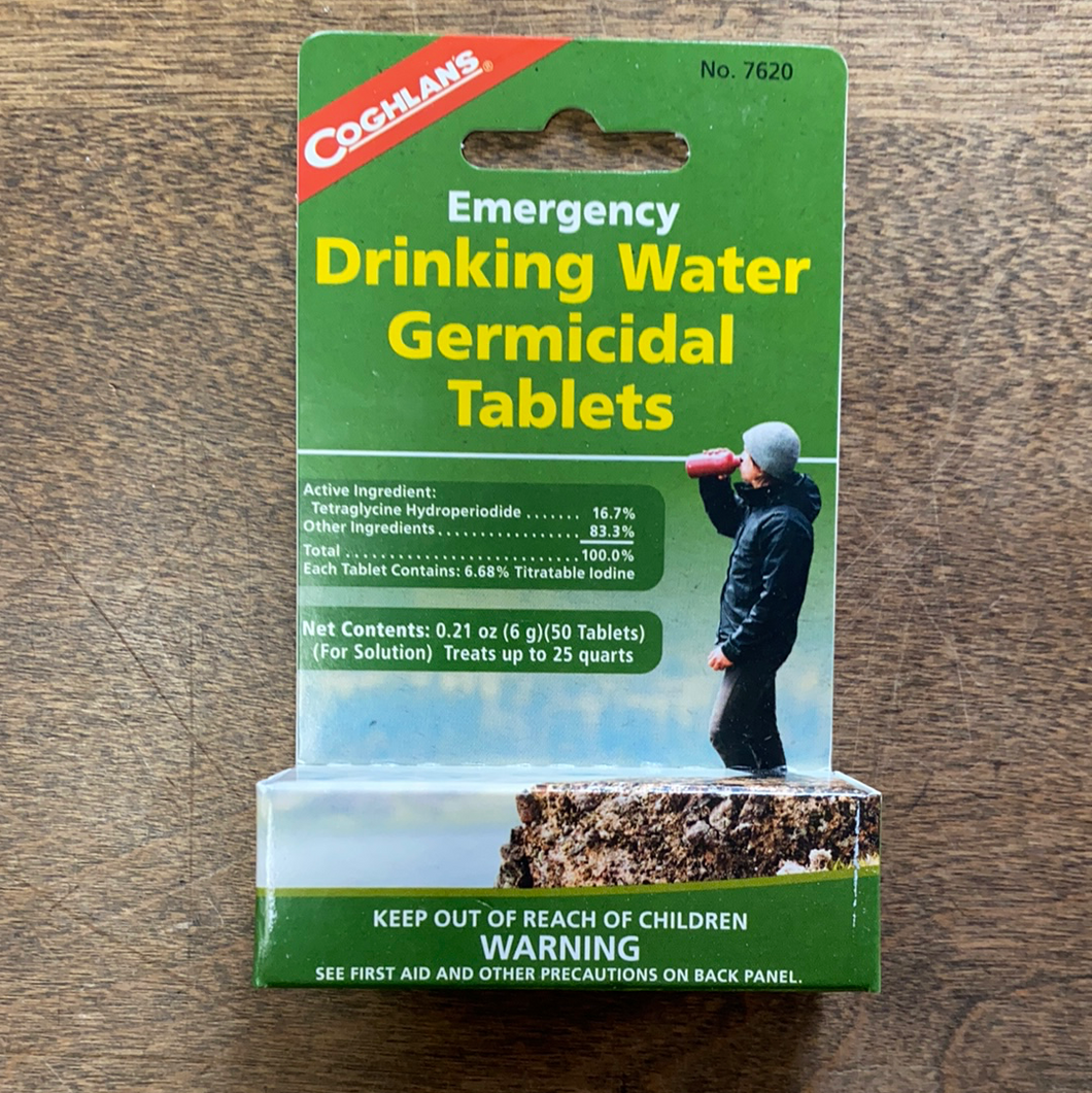 Coghlan’s Drinking Water Germicidal Tablets