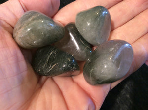 Actinolite Quartz Tumbled Stone