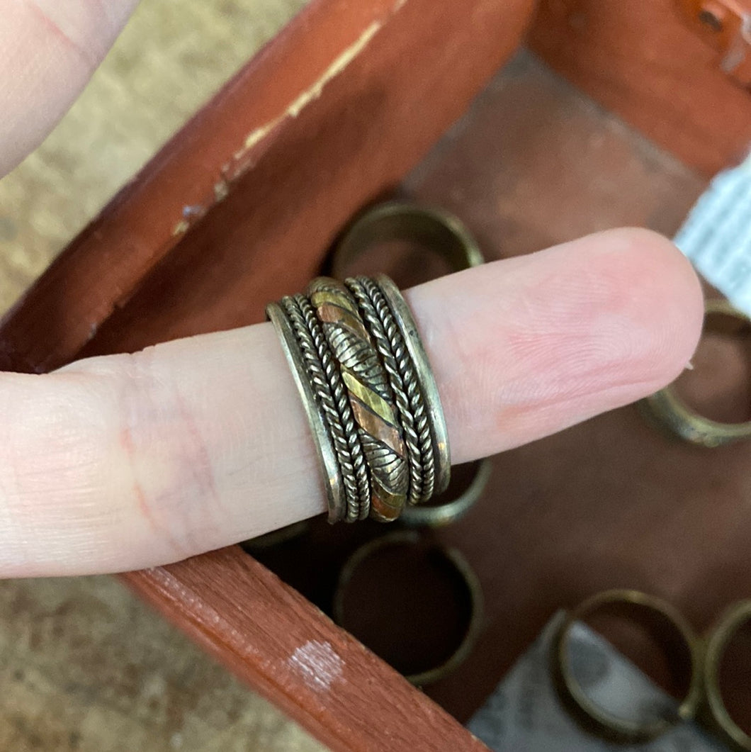 Tri-metal Adjustable Rings