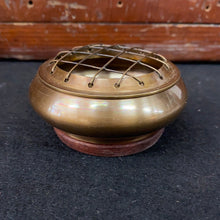 Load image into Gallery viewer, Incense Burner Brass Smudge Pot