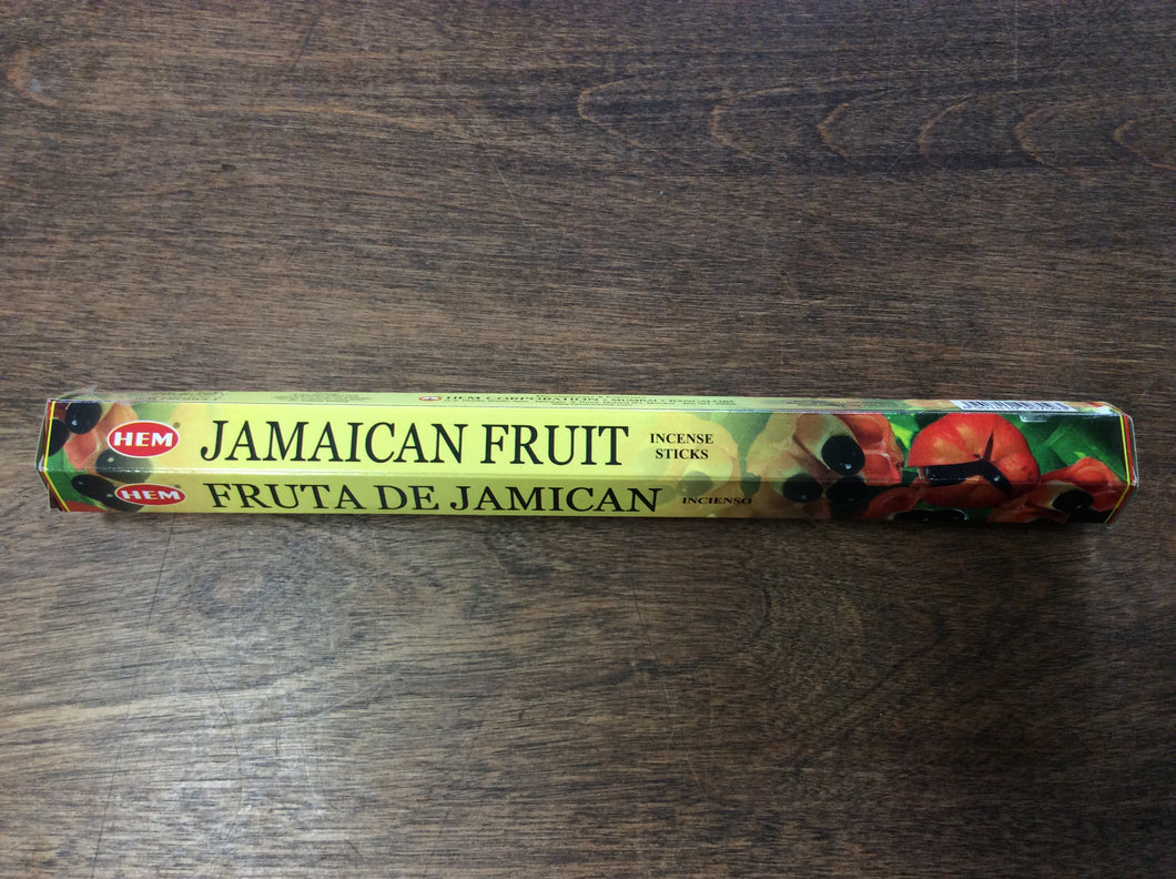 Jamaican Fruit Stick HEM Incense 20 Sticks