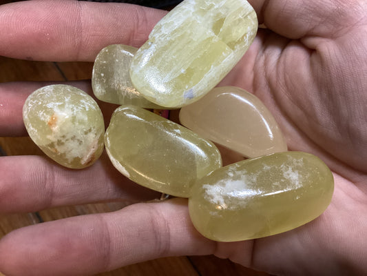 Lemon Calcite Tumbled