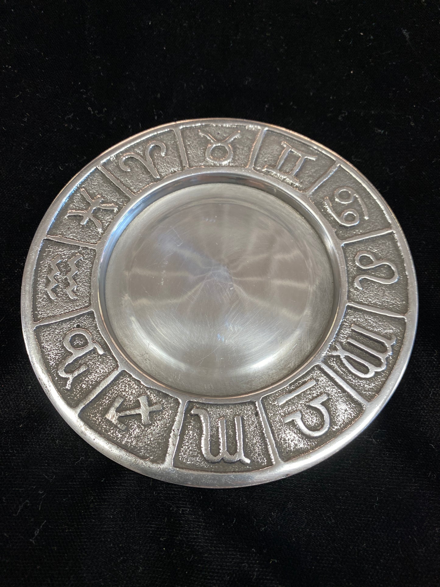Zodiac Smudge Tray Plate Altar Tile