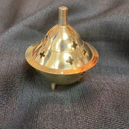 Brass Incense Burner for Cones