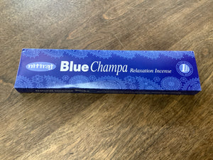 Blue Champa Nitiraj Relaxation Incense Sticks