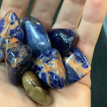 Load image into Gallery viewer, Sodalite (sunset) Tumbled