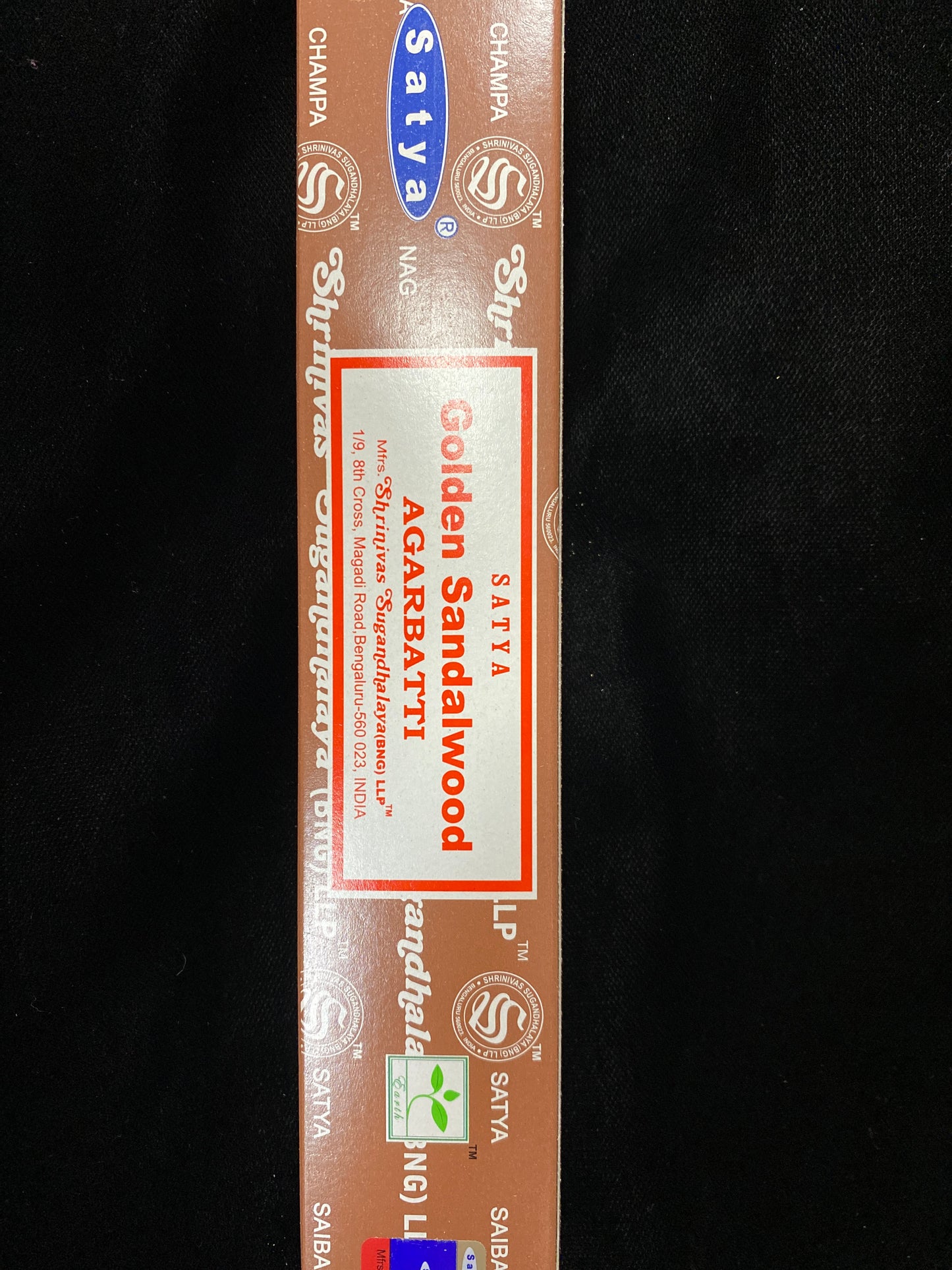 Golden Sandalwood Satya Incense Sticks15g