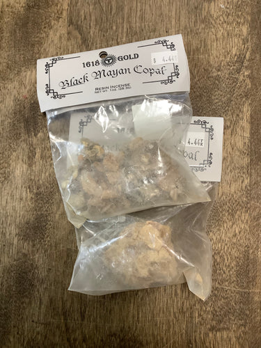 Black Mayan Copal Resin Incense