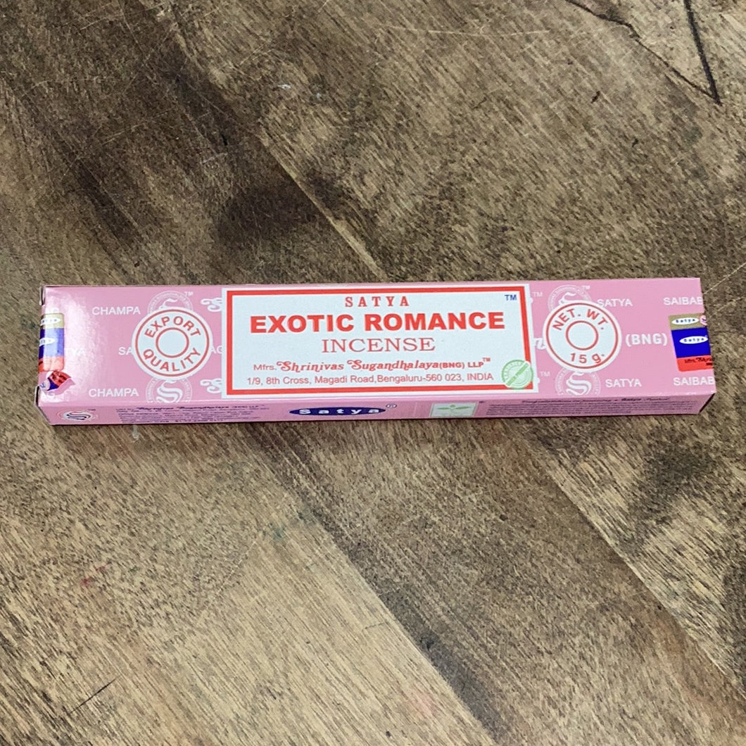 Exotic Romance Satya Incense Sticks 15g