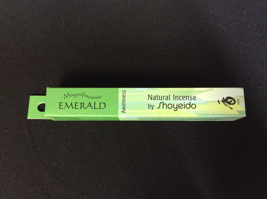 Shoyeido Emerald Magnifiscents Incense