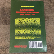 Load image into Gallery viewer, Santeria Formulary &amp; Spellbook; Candles, Herbs, Incense &amp; Oils