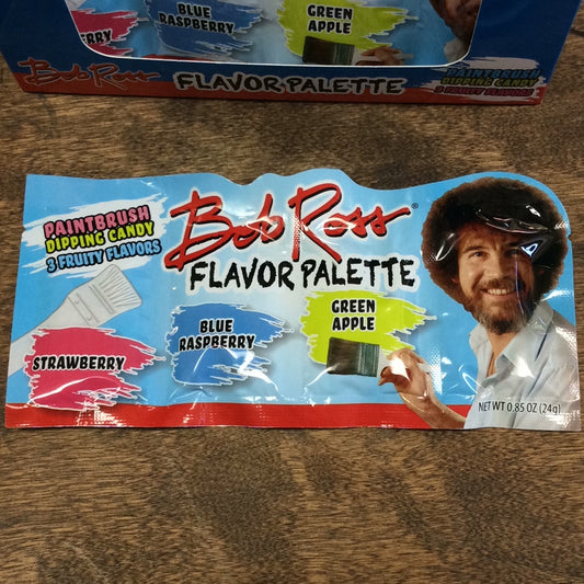 Bob Ross Flavor Palette Paintbrush Dipping Candy