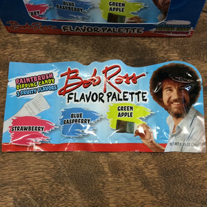 Bob Ross Flavor Palette Paintbrush Dipping Candy