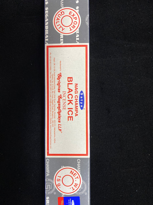 Black Ice Satya Incense Sticks15g